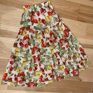 Cara Cara long floral print skirt SIZE Small